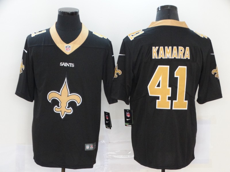 2020 Nike NFL Men New Orleans Saints 41 Kamara black Limited jerseys